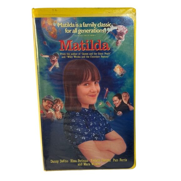 Matilda VHS Tape Columbia TriStar Home Video 1996 Family Classic Danny DeVito - Picture 1 of 6
